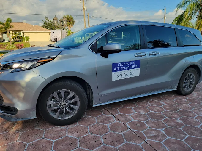 Charles Taxi & Transportation Toyota Sienna minivan taxi in Port Charlotte, FL